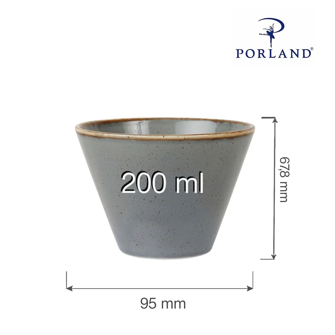 Miska stożkowa Stone 200 ml — zdjęcie 9