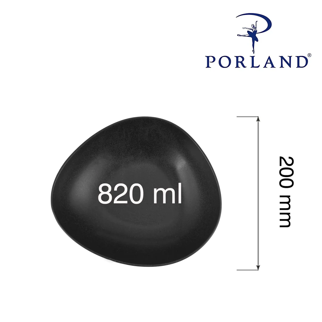Miska trójkątna Coal, 200mm, 820 ml — zdjęcie 9
