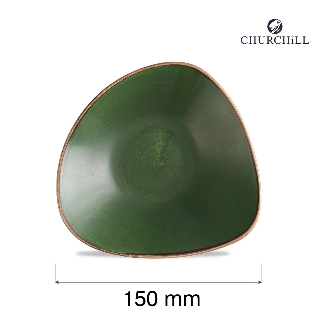 Miska trójkątny Stonecast Sorrel Green, 150mm — zdjęcie 2