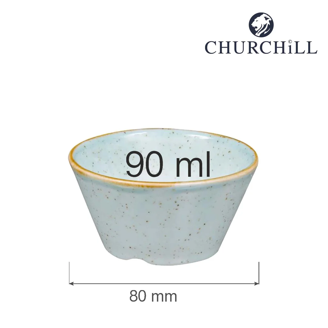 Naczynie do dipów Stonecast Duck Egg Blue 90 ml, 80 mm — zdjęcie 4