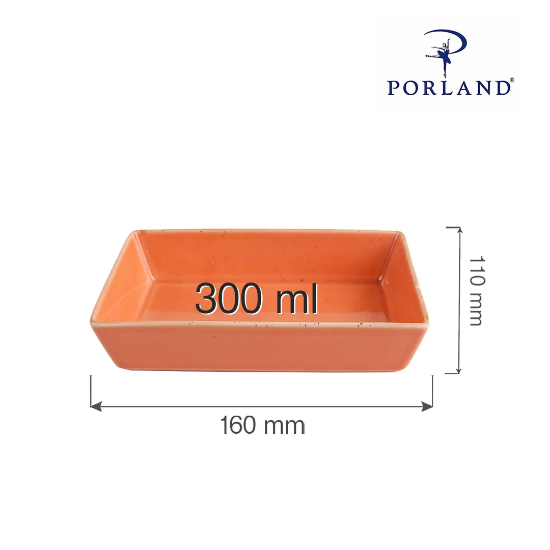 Naczynie do przystawek Amber 160x110 mm — zdjęcie 3