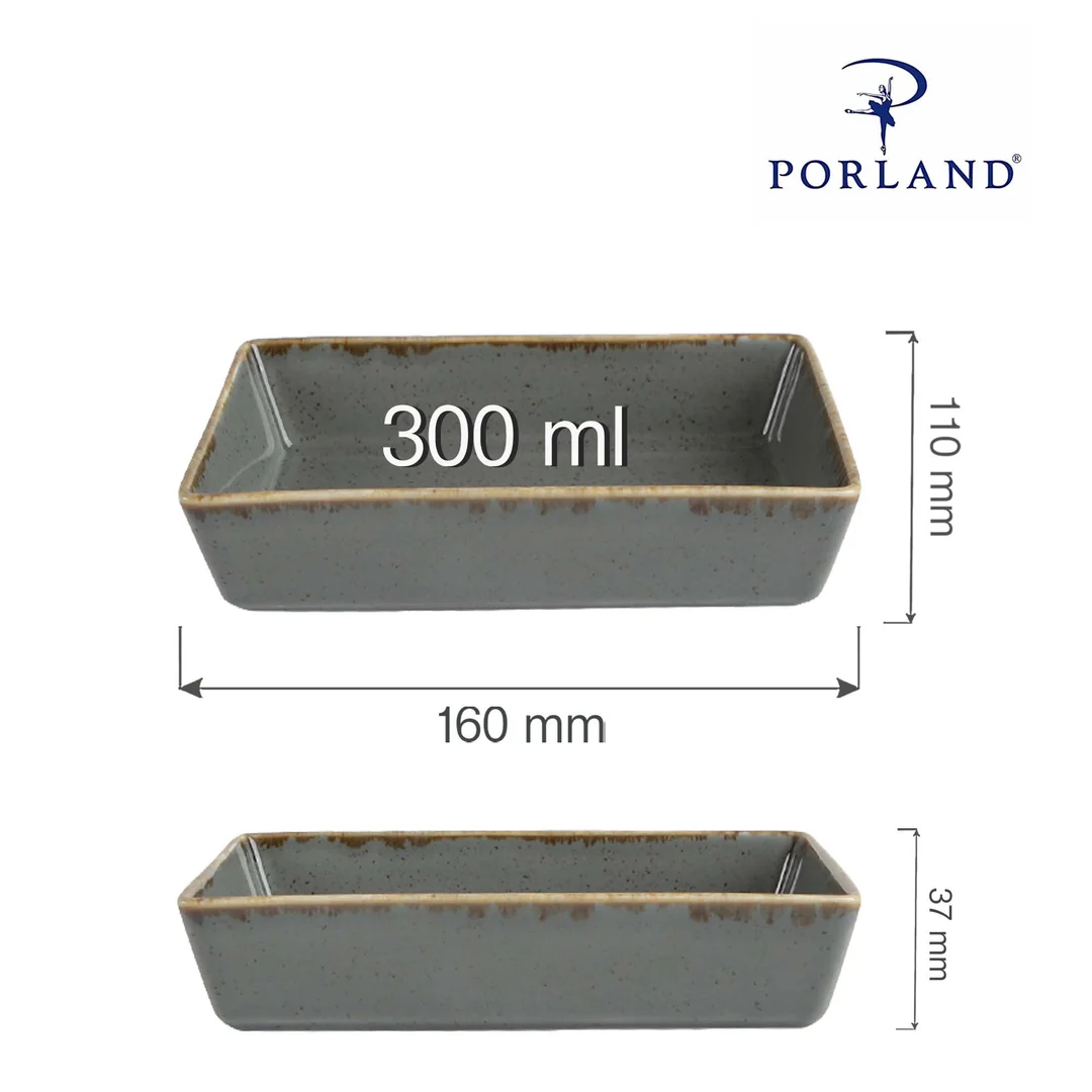 Naczynie do przystawek Stone 160x110 mm — zdjęcie 6