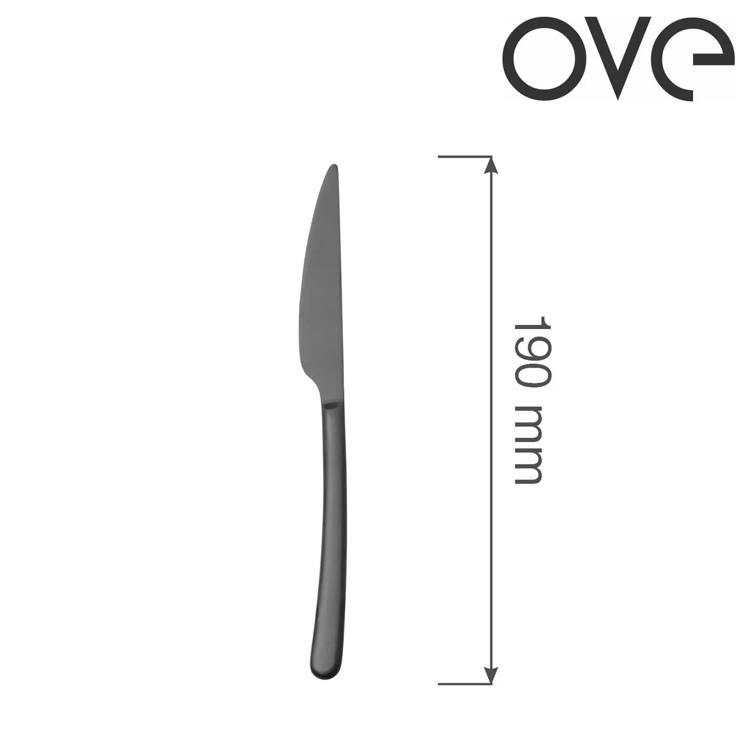 Nóż deserowy Amarone Black, OVE, 190 mm — zdjęcie 4