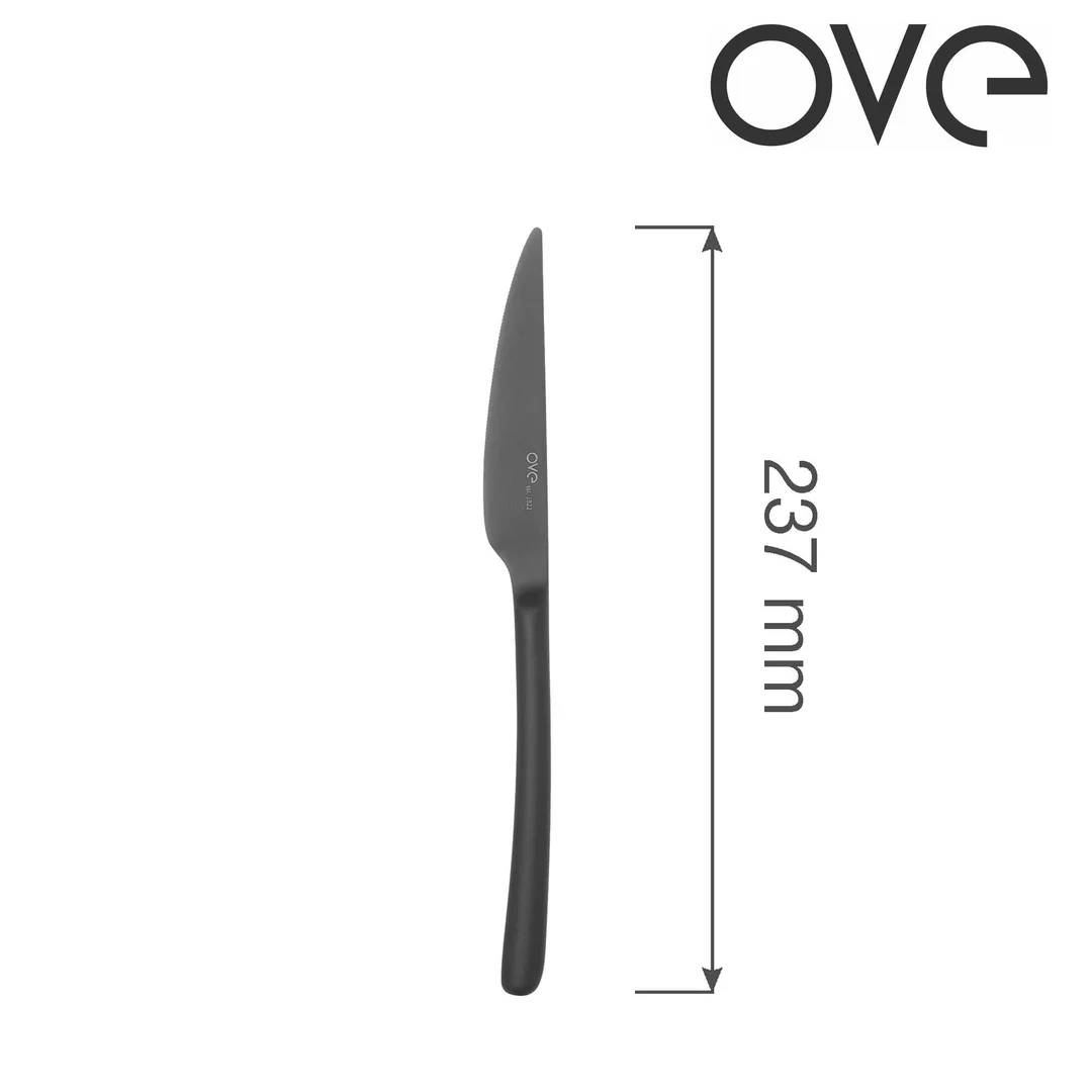 Nóż stołowy Amarone Black, OVE, 237 mm — zdjęcie 6