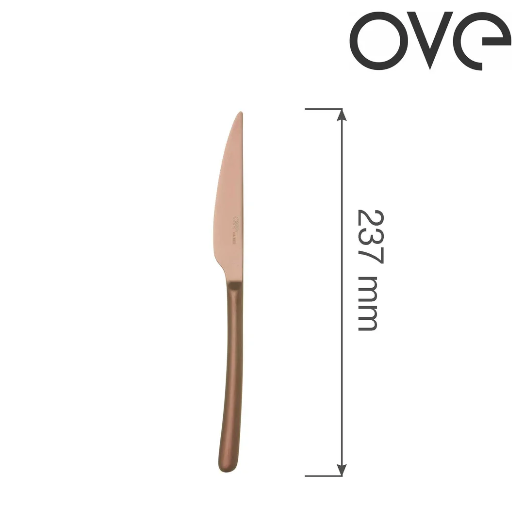 Nóż stołowy Amarone Bronze, OVE, 237 mm — zdjęcie 6
