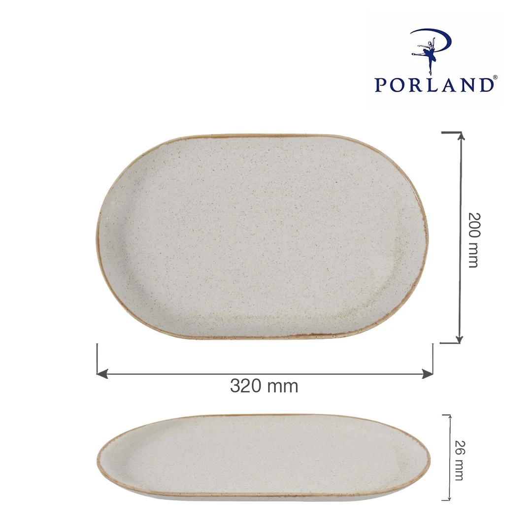 Półmisek owalny Sand 320x200 mm — zdjęcie 5
