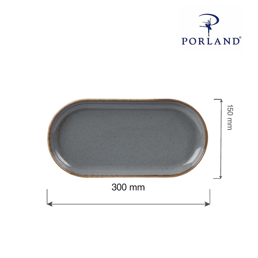 Półmisek owalny Stone 300x150 mm — zdjęcie 6