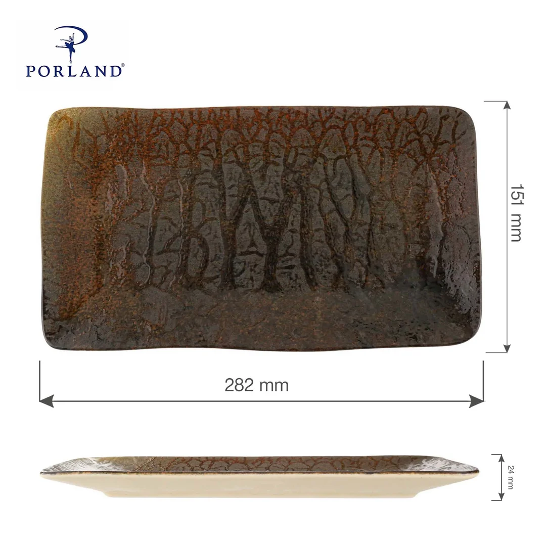 Półmisek prostokątny Genesis, 282 x 151 mm — zdjęcie 7