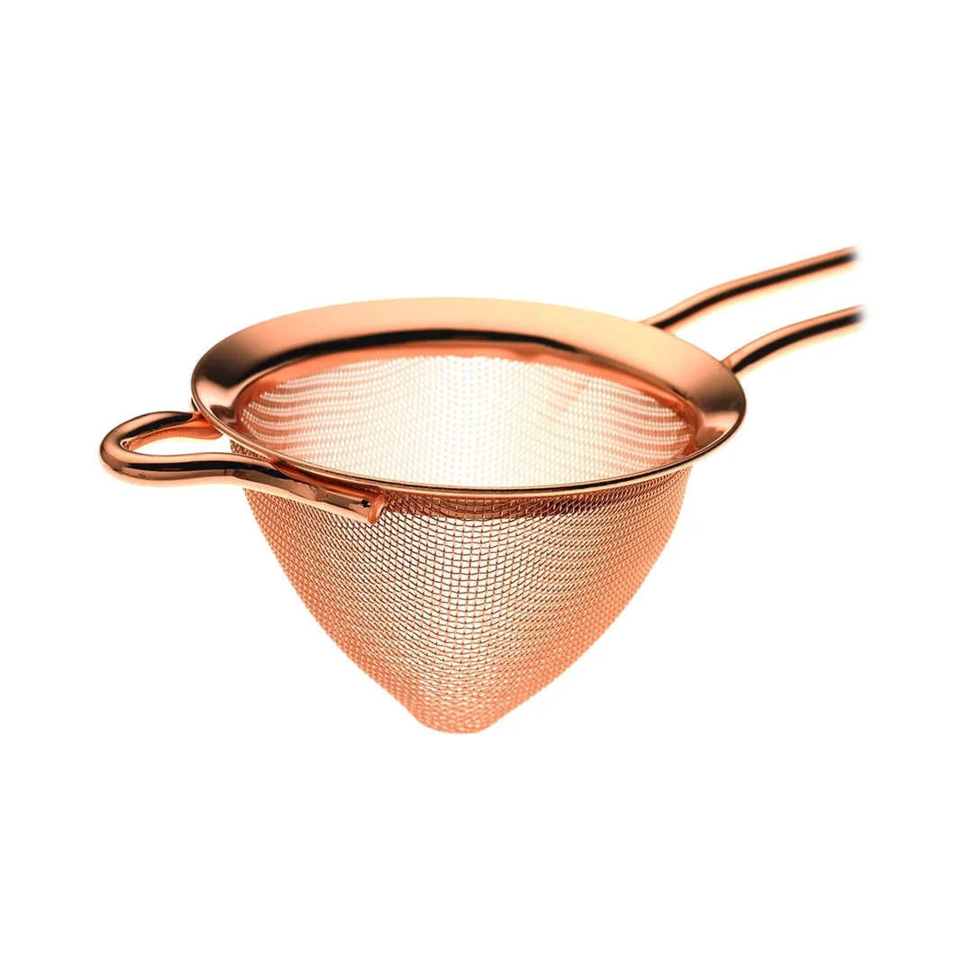 Sitko stożkowe/cedzak miedź 89x264 mm — zdjęcie 3