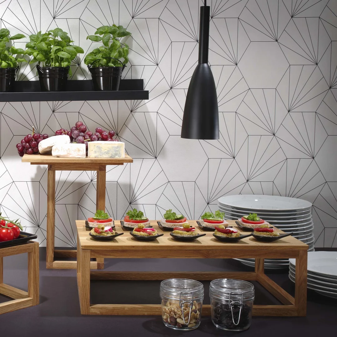 Skrzynka na sztućce Madeira Black 275x100x70 mm — zdjęcie 2