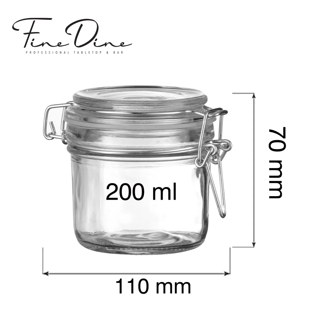 Słoik typu wek Vision, 200ml — zdjęcie 2