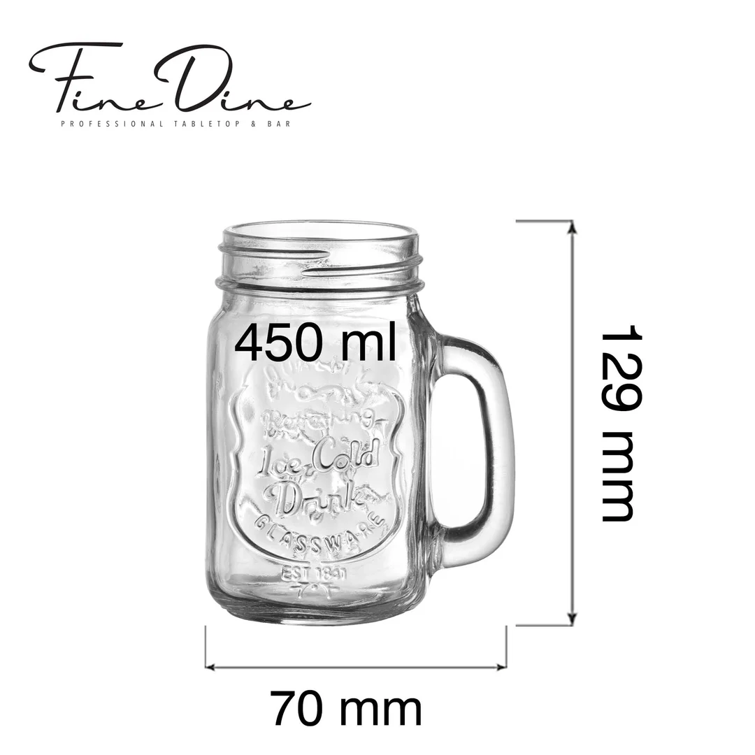 Słoik z uchem Vision, 450ml — zdjęcie 3