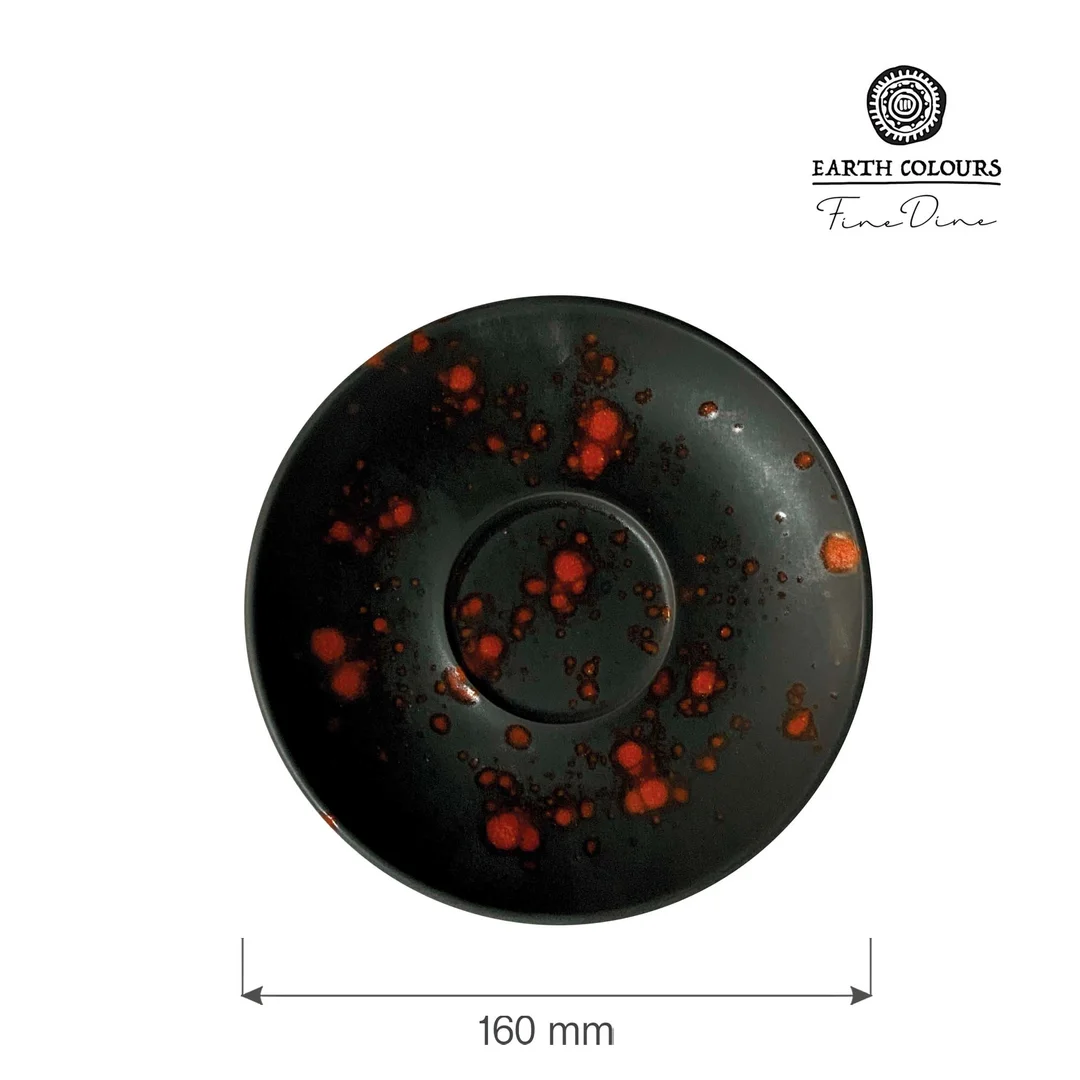 Spodek do cappuccino Bloom 160 mm — zdjęcie 3