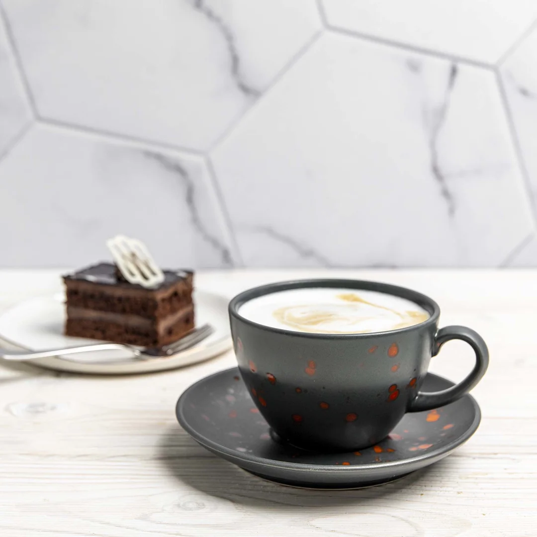 Spodek do cappuccino Bloom 160 mm — zdjęcie 5