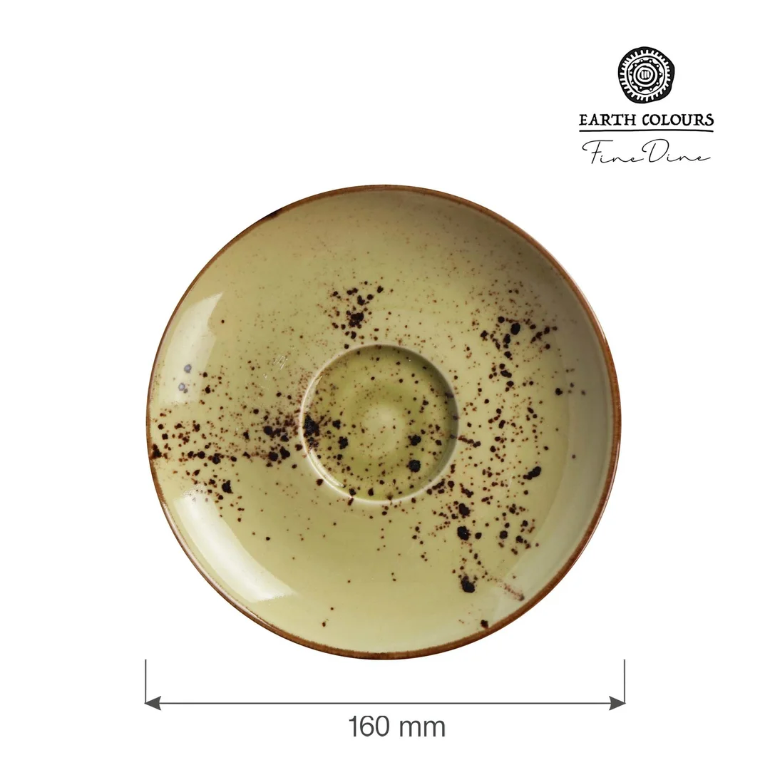 Spodek do cappuccino Olive 160 mm — zdjęcie 8