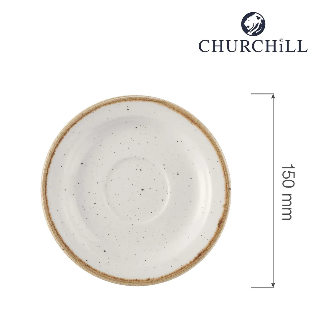 Spodek Stonecast Barley White 150 mm — zdjęcie 4