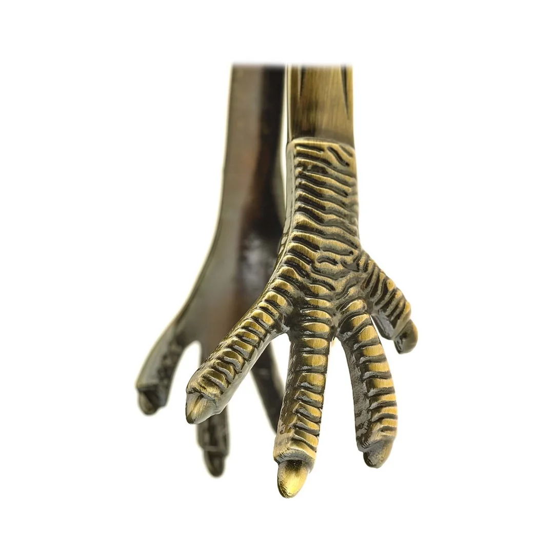Szczypce do lodu szpony, Antique Brass — zdjęcie 4