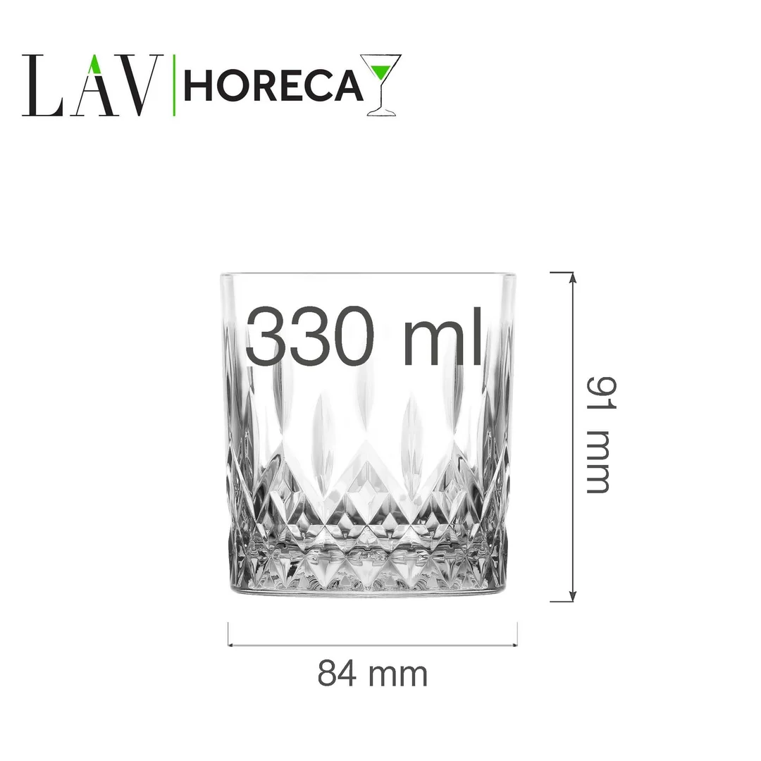 Szklanka do whiskey Edinburgh 330 ml, LAV — zdjęcie 8