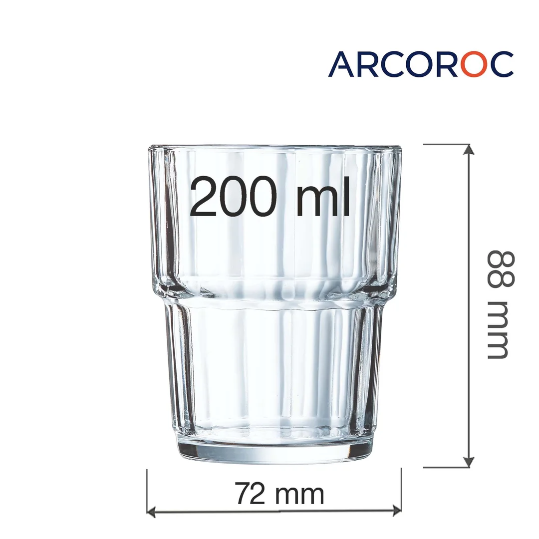 Szklanka niska Norvege 200 ml (stary kod: 60024) — zdjęcie 10