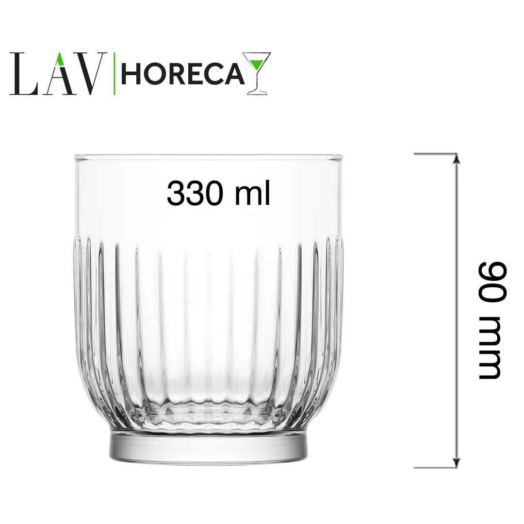 Szklanka niska Tokyo, 330ml, LAV — zdjęcie 6
