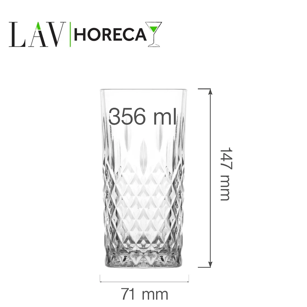 Szklanka wysoka Edinburgh 356 ml, LAV — zdjęcie 8