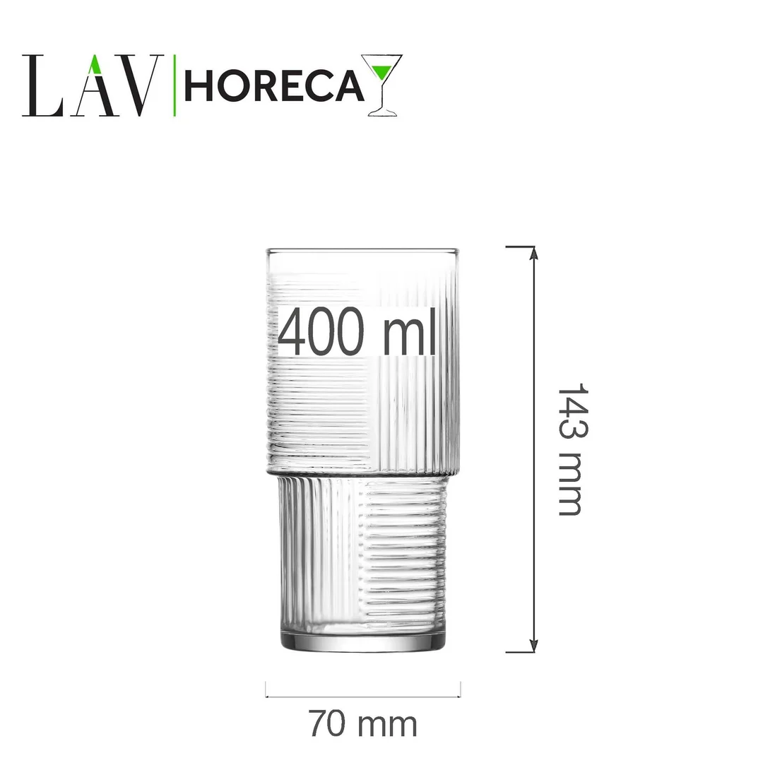 Szklanka wysoka Istanbul 400 ml, LAV — zdjęcie 5
