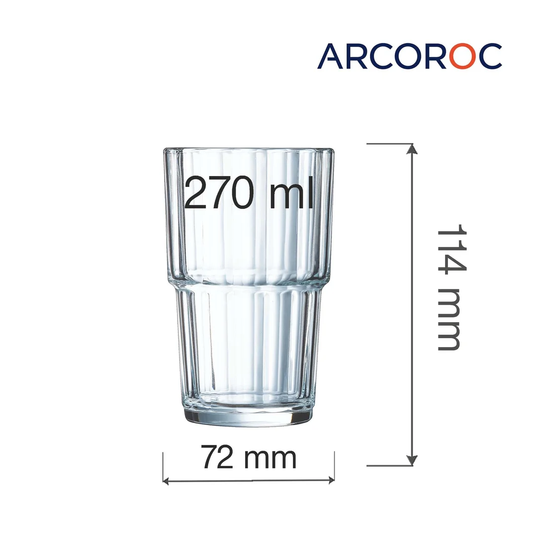 Szklanka wysoka Norvege 270 ml (stary kod 60440) — zdjęcie 9