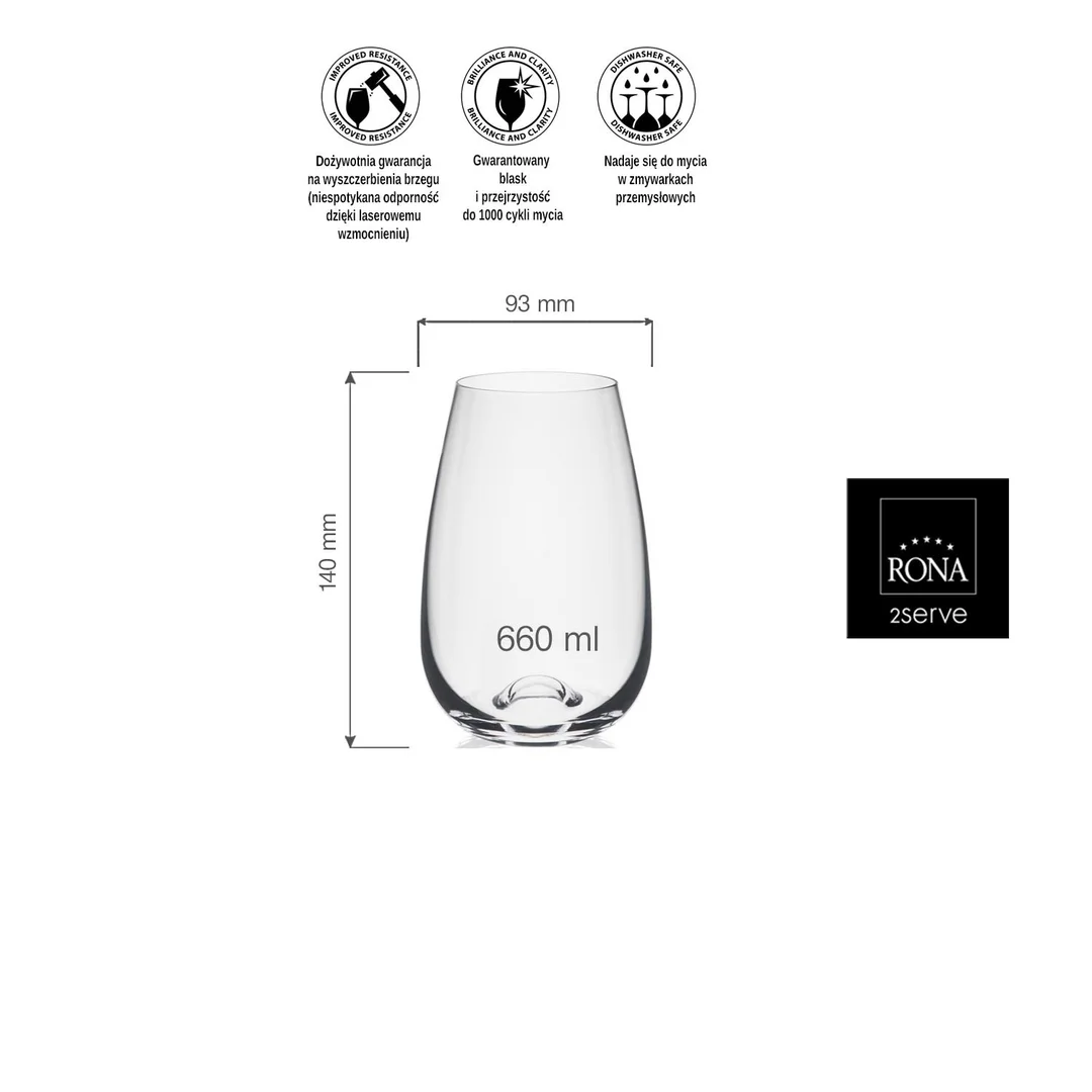 Szklanka wysoka Wine Solution, 660ml — zdjęcie 9