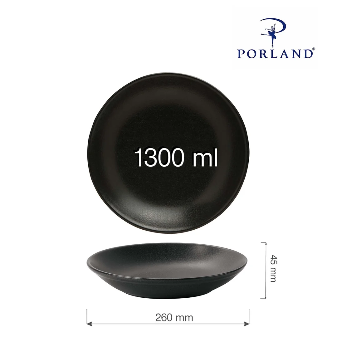 Talerz coupe Coal 260 mm — zdjęcie 4