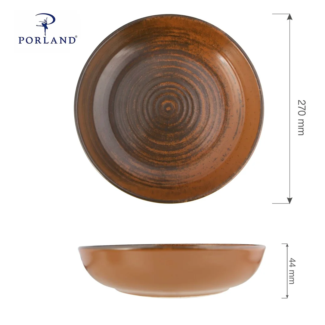 Talerz coupe Lykke Brown, 270 mm — zdjęcie 5