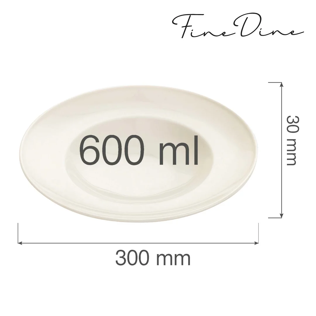 Talerz do pasty Crema 300 mm — zdjęcie 3
