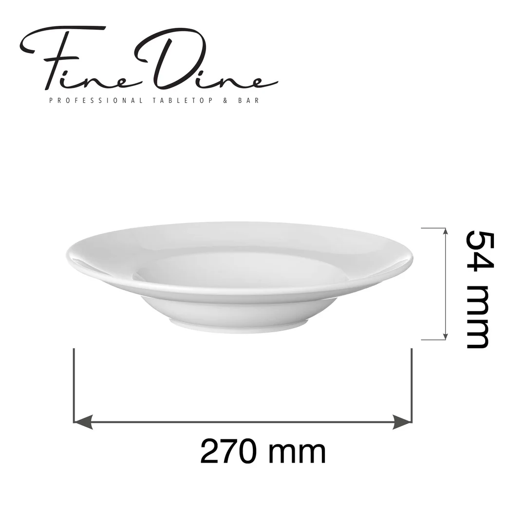 Talerz do pasty Pure Bianco, 270mm — zdjęcie 2
