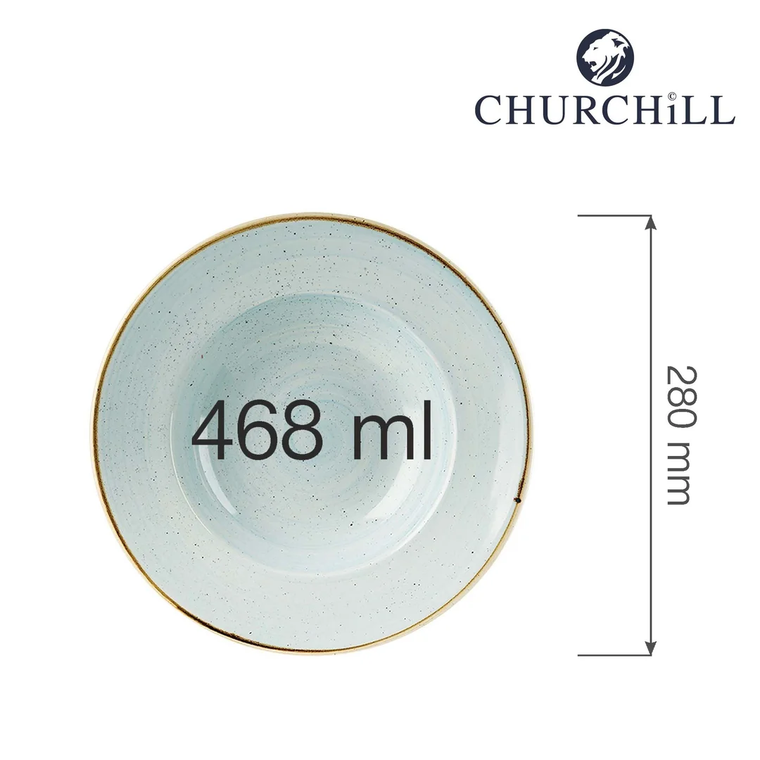 Talerz do pasty Stonecast Duck Egg Blue 280 mm — zdjęcie 6