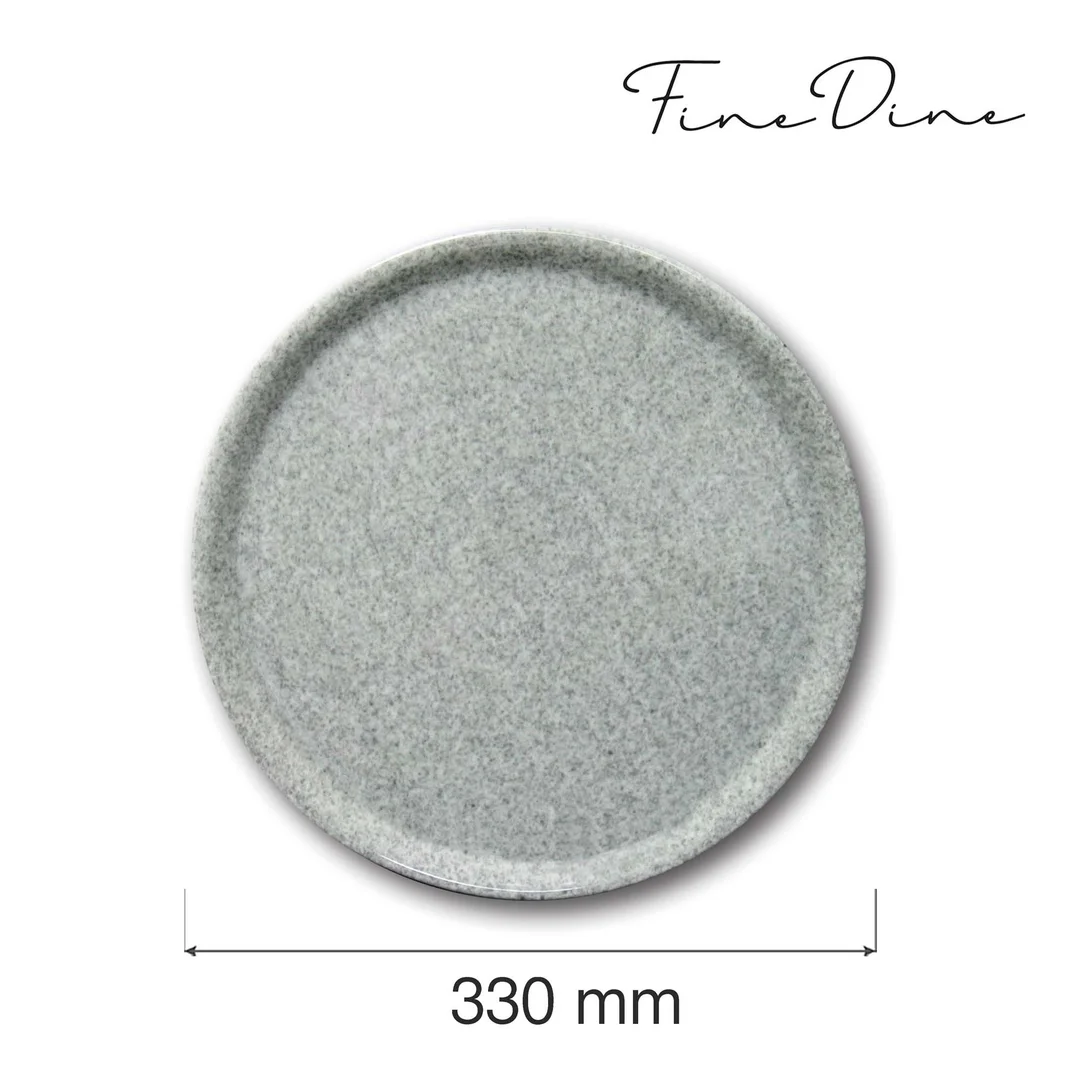 Talerz do pizzy Granite granit 330 mm — zdjęcie 2