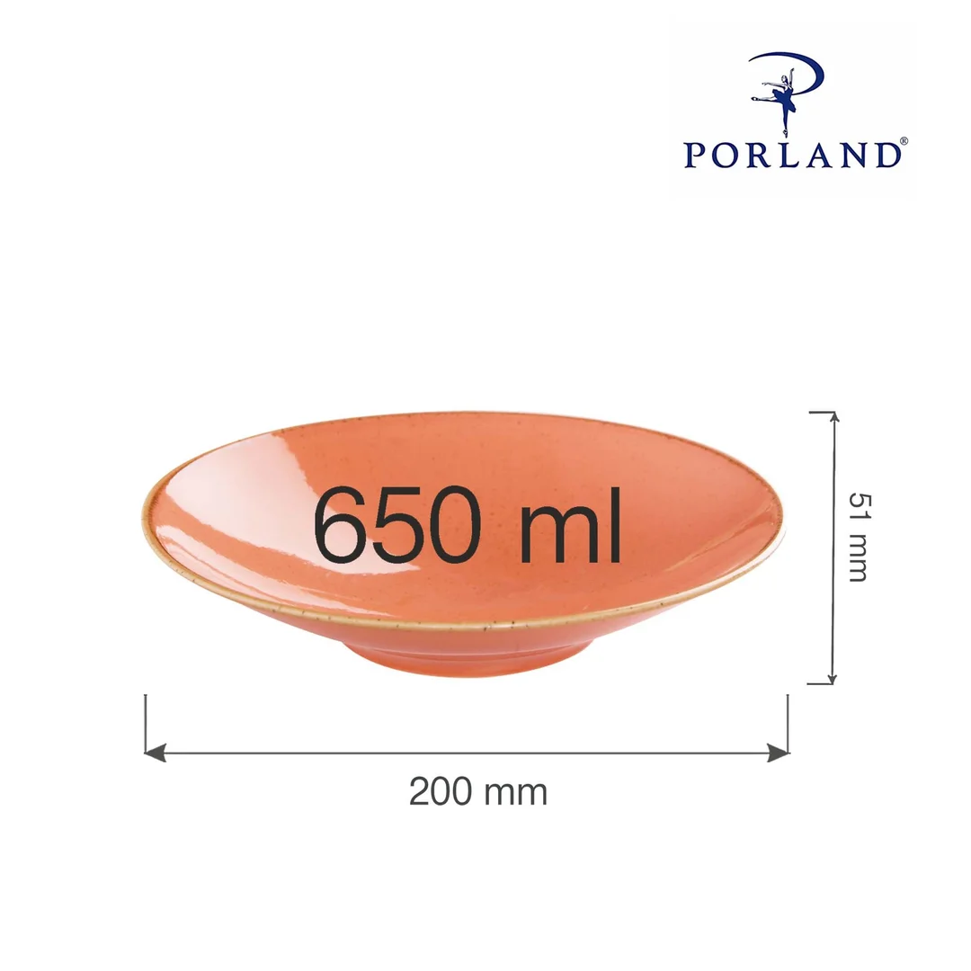 Talerz głęboki Amber 200 mm, 650 ml — zdjęcie 8