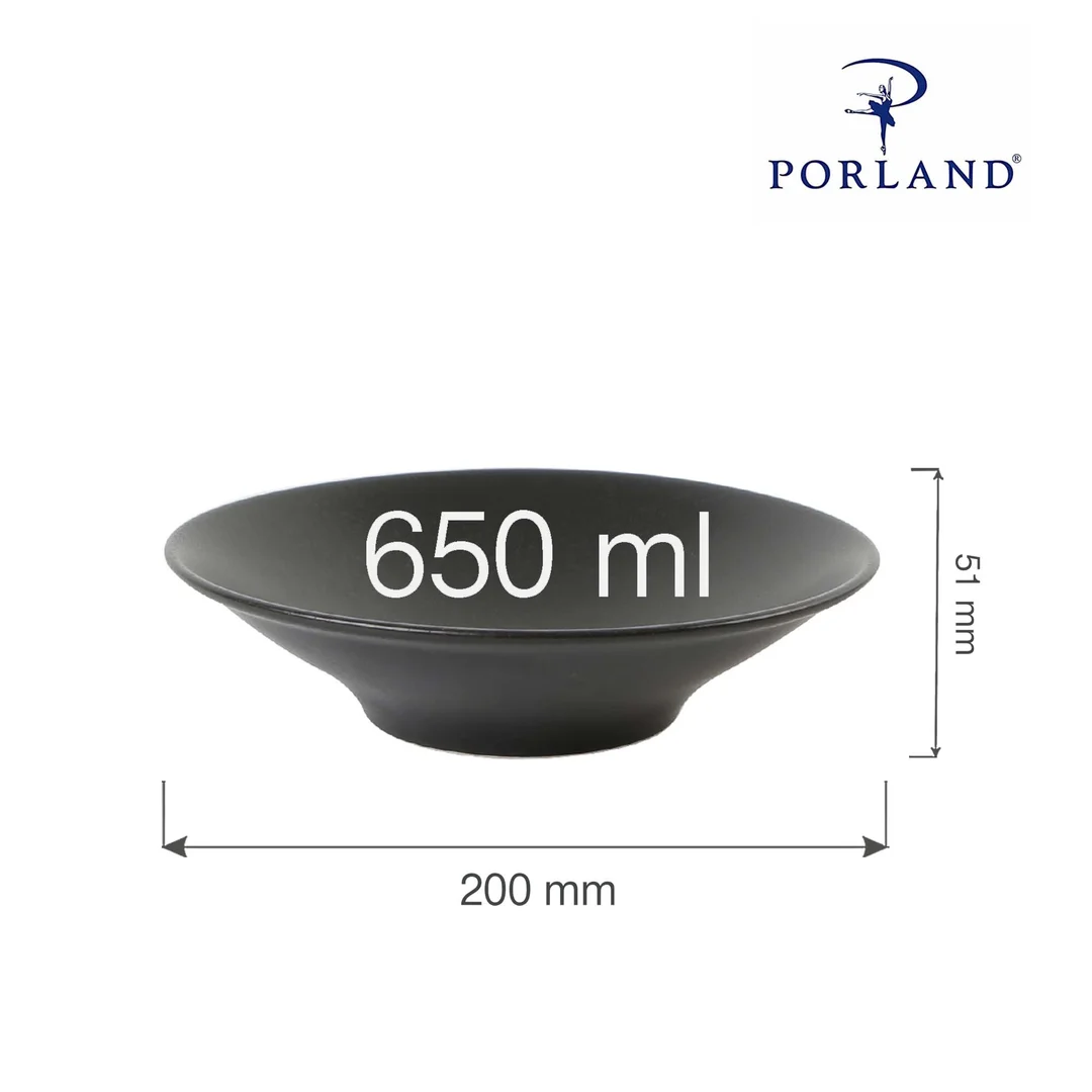 Talerz głęboki Coal śr. 200 mm, 650 ml — zdjęcie 11