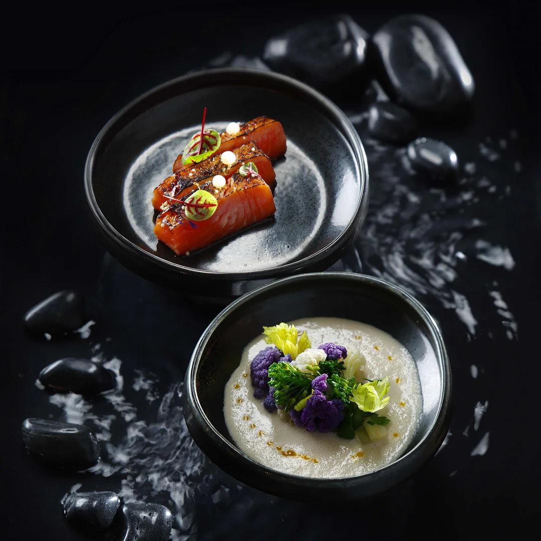 Talerz gourmet Onyx, 200mm — zdjęcie 2