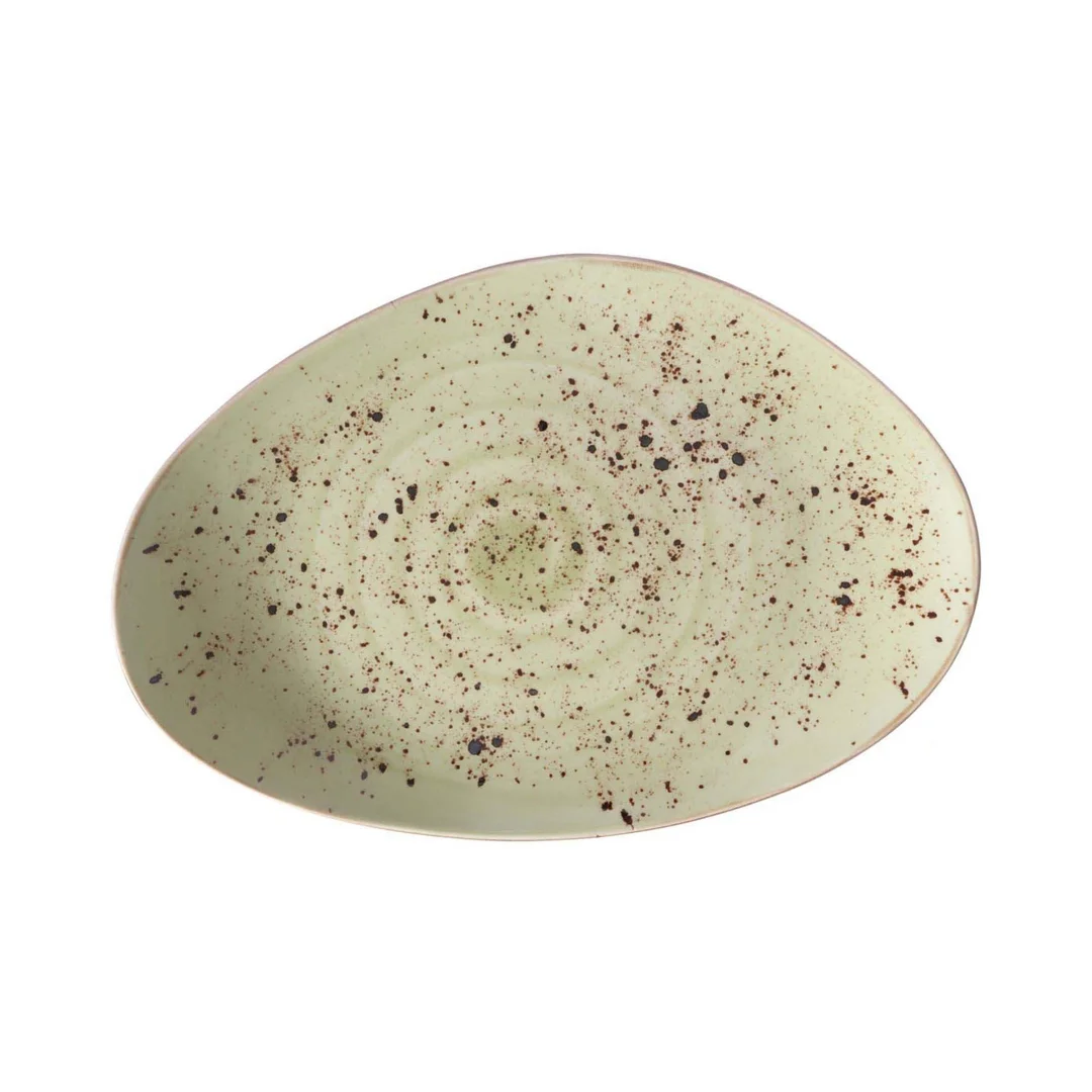 Talerz o organicznym kształcie Olive 350x210 mm — zdjęcie 9