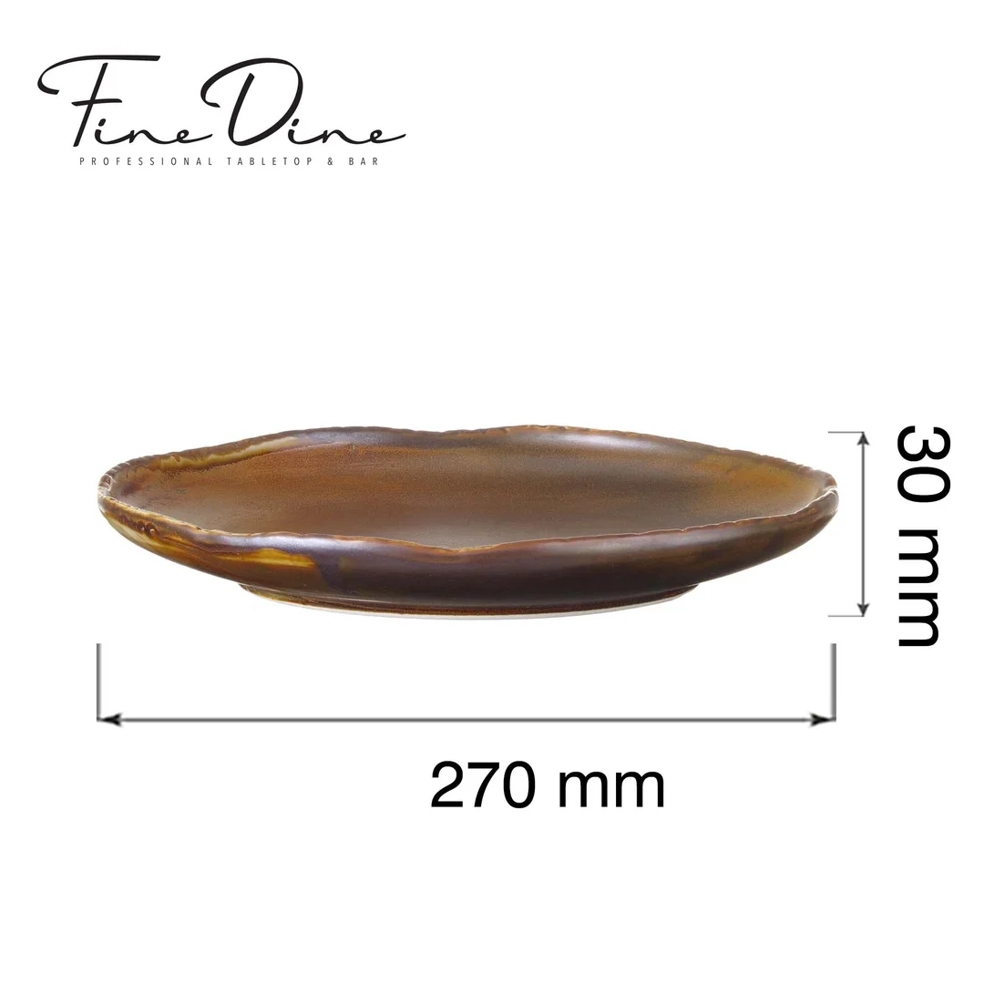 Talerz płytki bez rantu Aurum, 270mm — zdjęcie 3