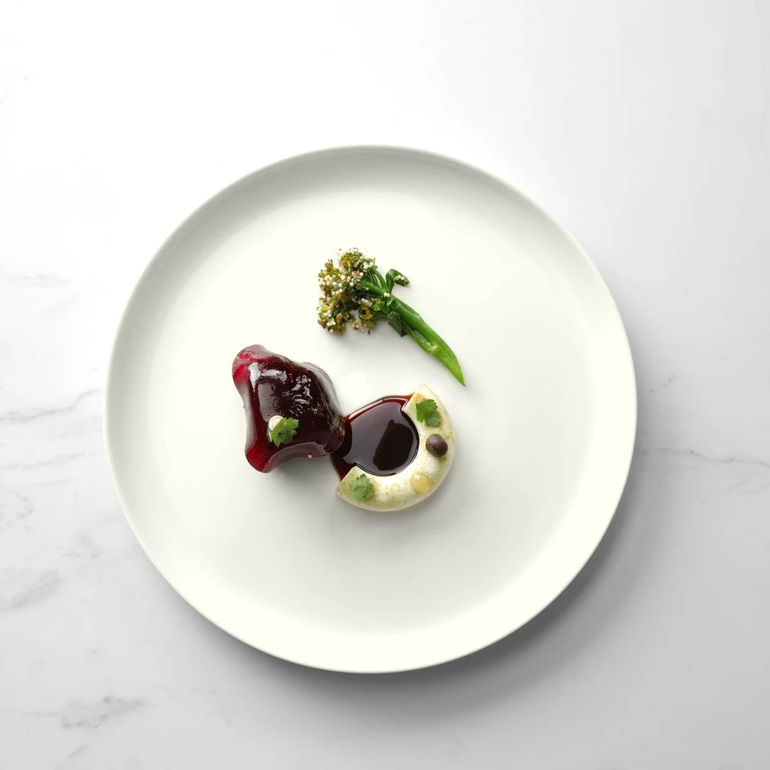 Talerz płytki bez rantu Pure Crema, 200mm — zdjęcie 2
