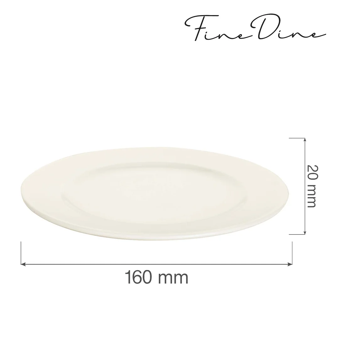 Talerz płytki Crema 160 mm — zdjęcie 9