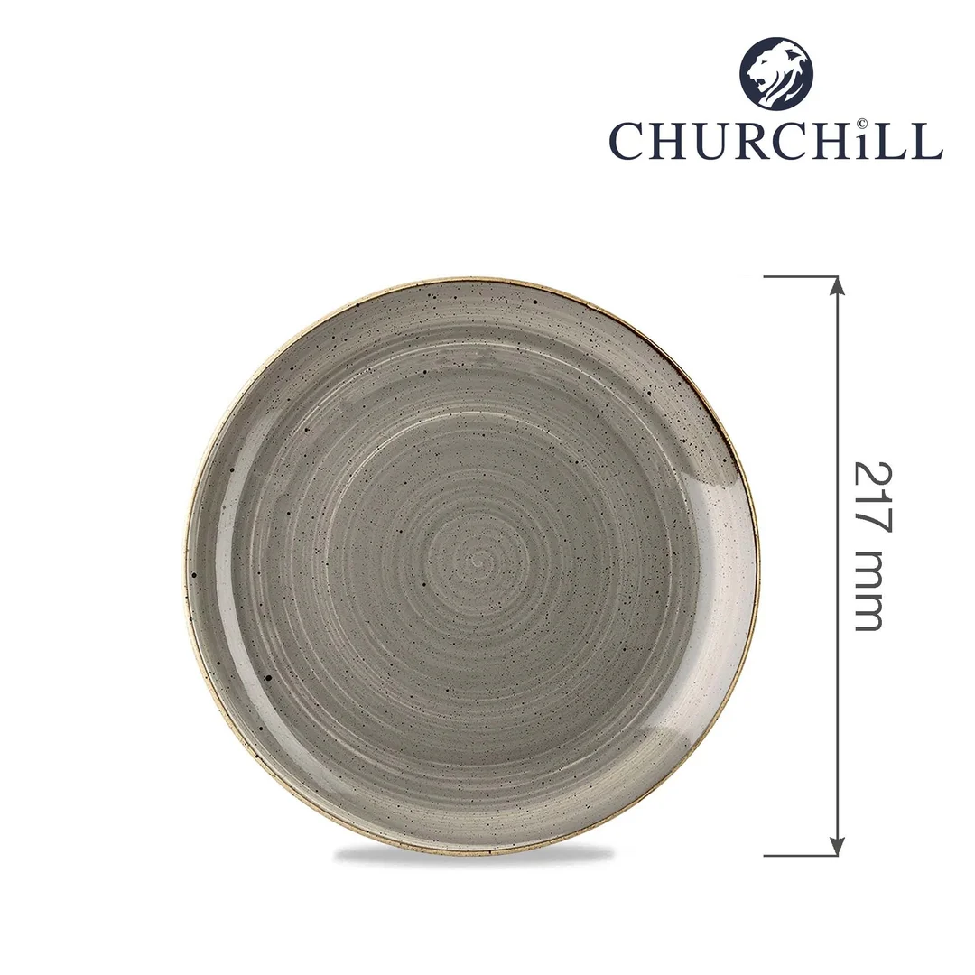 Talerz płytki Stonecast Peppercorn Grey 217 mm — zdjęcie 4