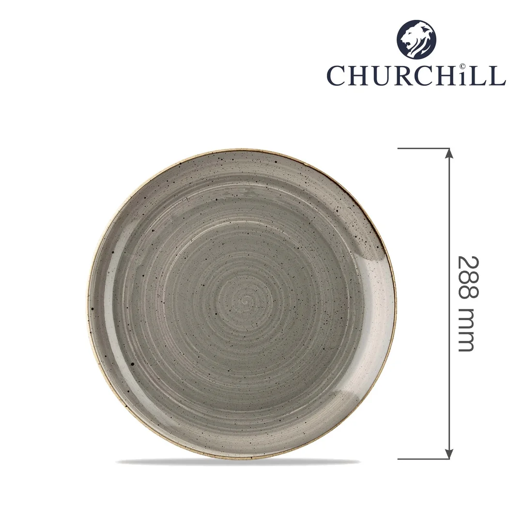 Talerz płytki Stonecast Peppercorn Grey 288 mm — zdjęcie 4