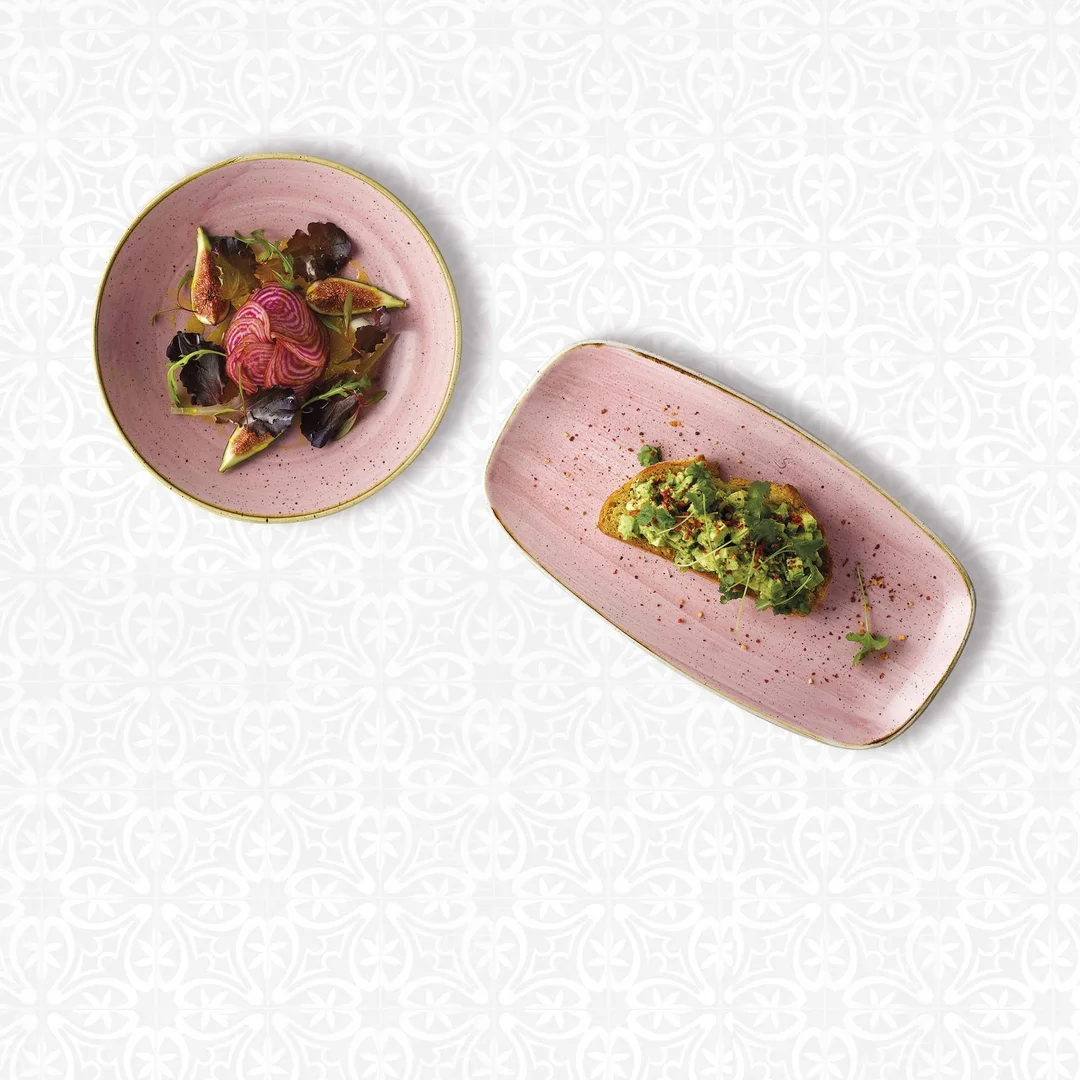 Talerz płytki Stonecast Petal Pink 260 mm — zdjęcie 4