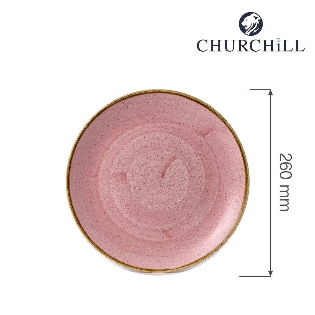 Talerz płytki Stonecast Petal Pink 260 mm — zdjęcie 6