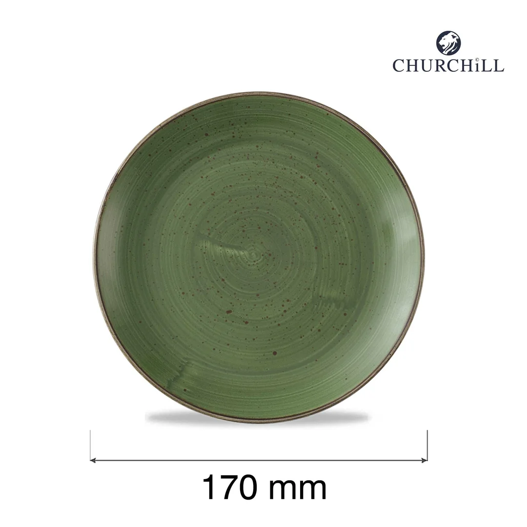 Talerz płytki Stonecast Sorrel Green, 170mm — zdjęcie 2
