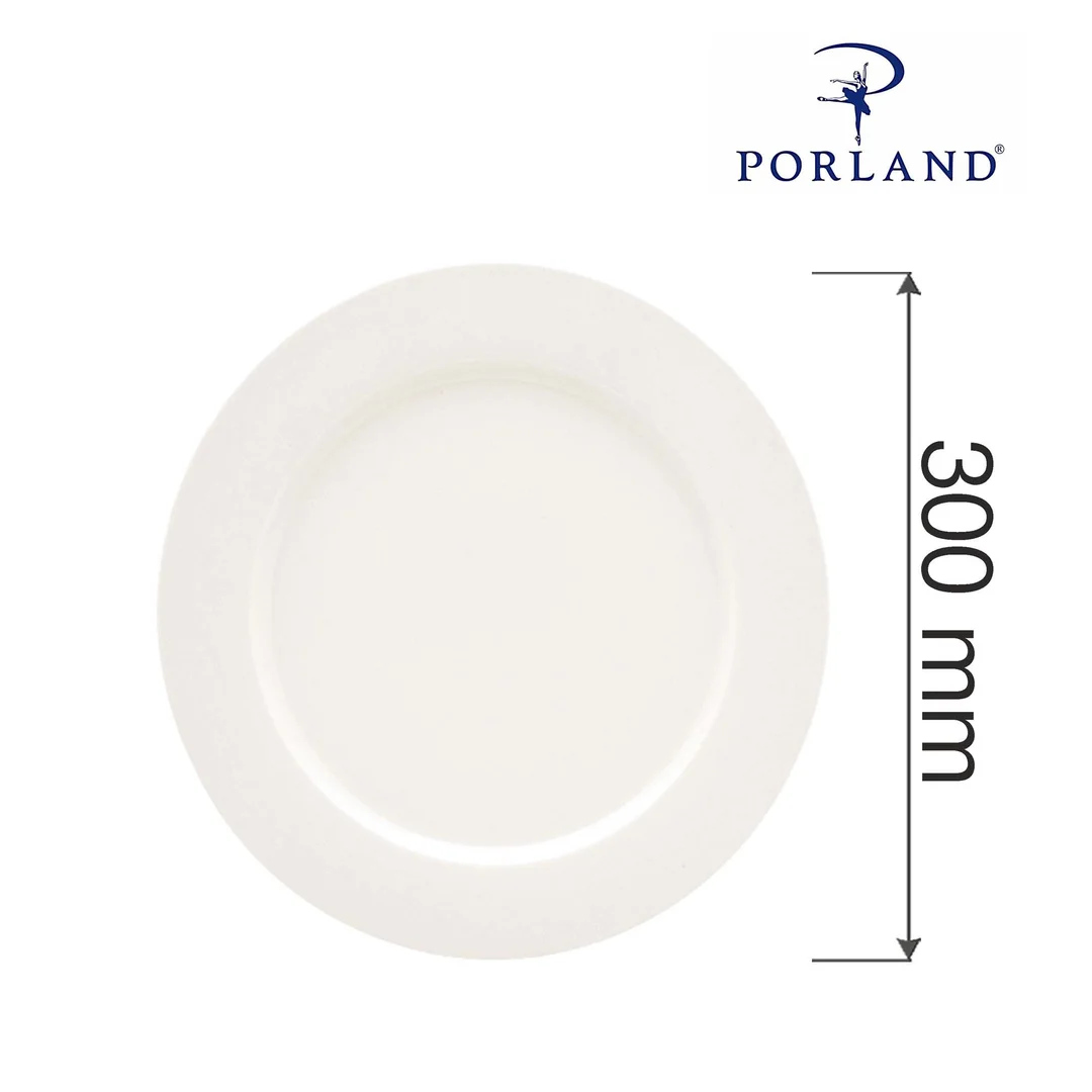 Talerz płytki z płaskim rantem Dove 300 mm — zdjęcie 2