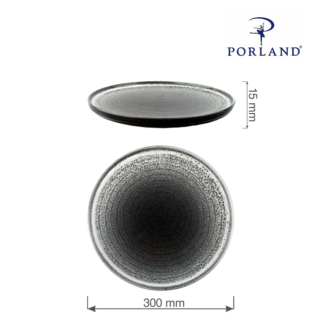 Talerz płytki z wysokim rantem Twilight 300 mm — zdjęcie 7