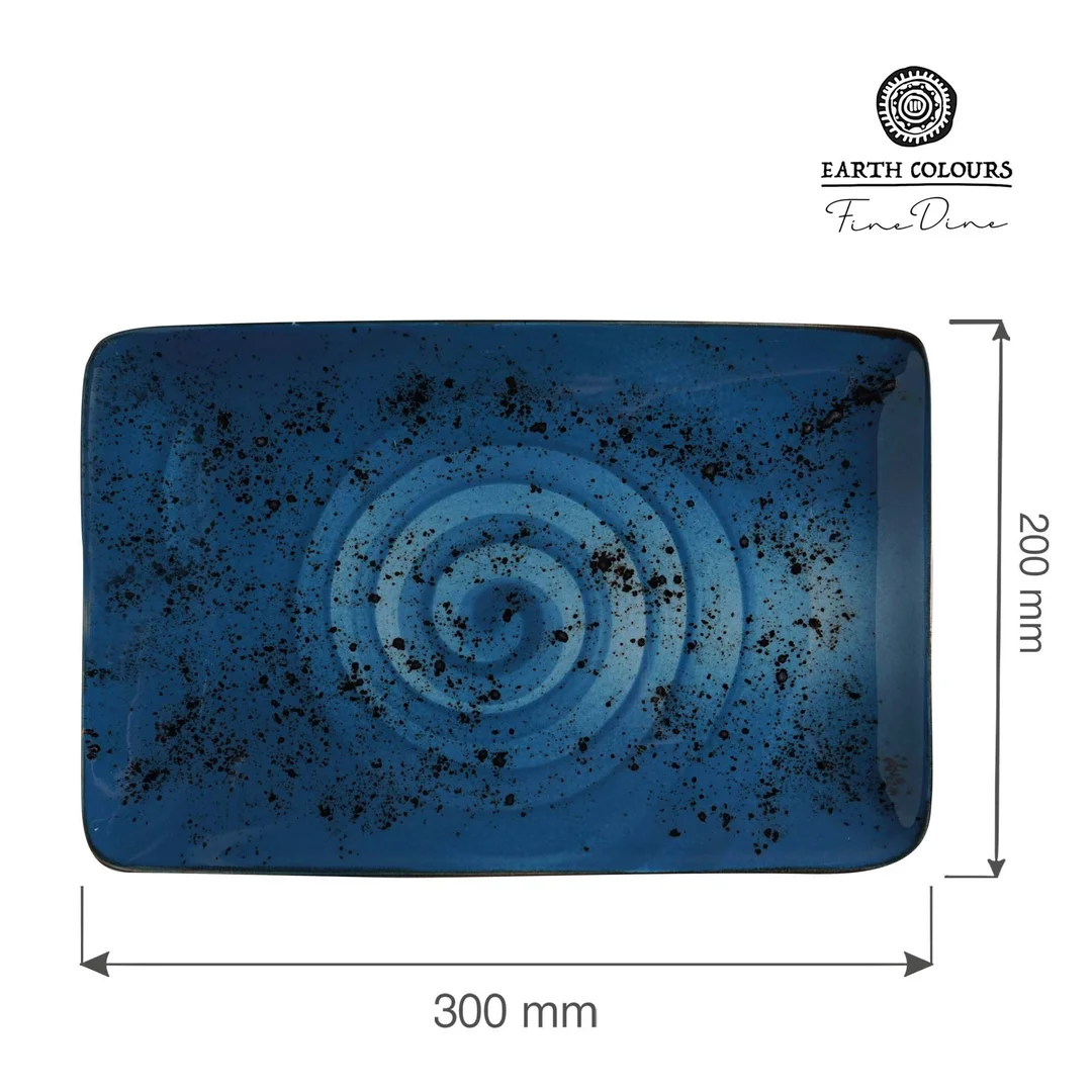 Talerz prostokątny Iris 300x200 mm — zdjęcie 4