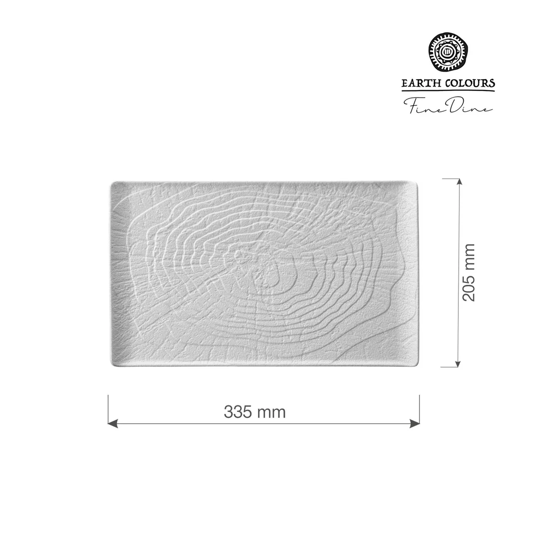 Talerz prostokątny Nordic, 335 x 205 mm — zdjęcie 2